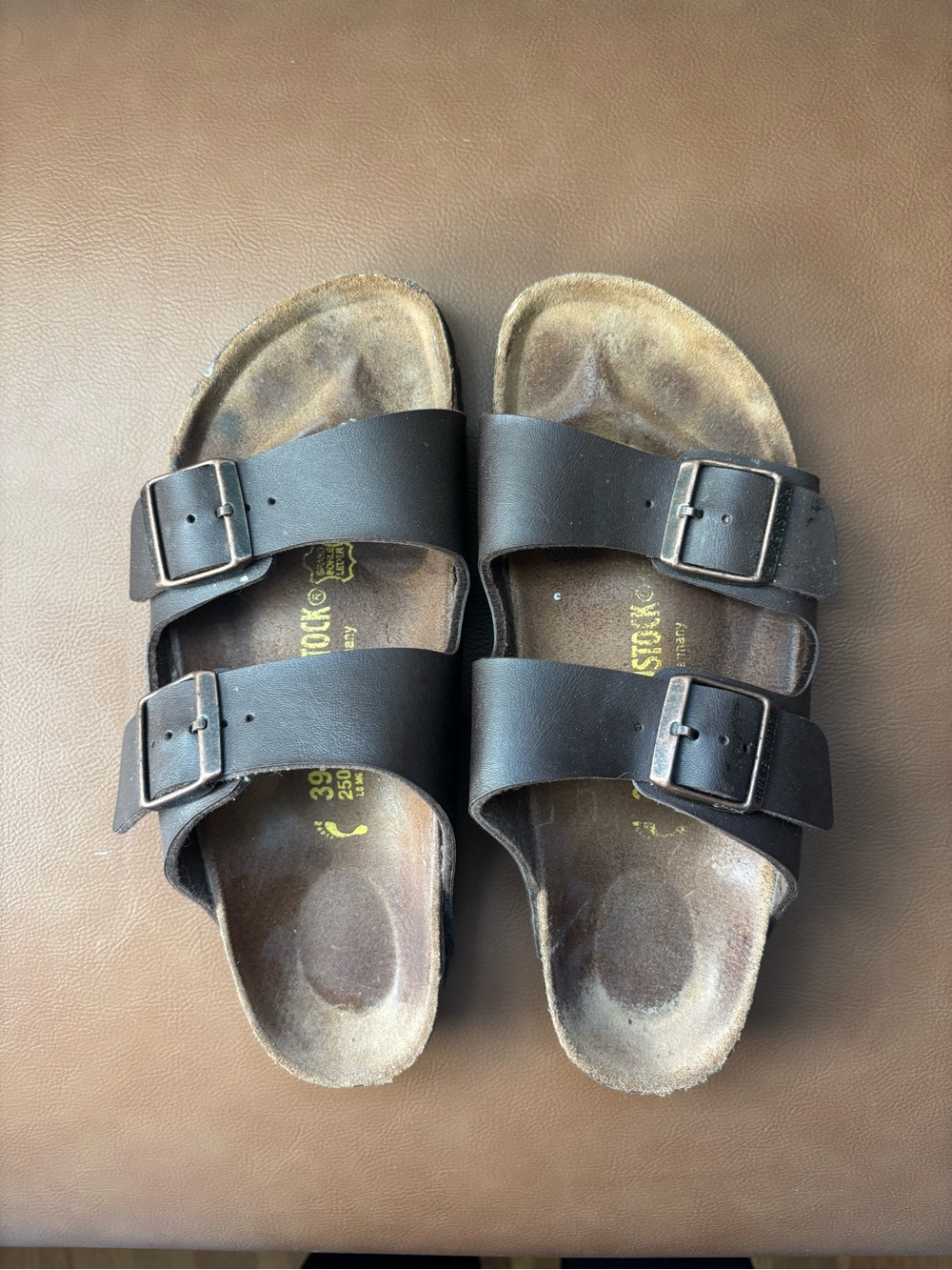 Birkenstock Arizona Two-Strap Sandals in Black